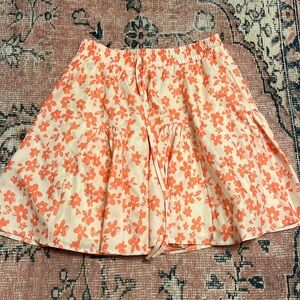 Kendall + Kylie Floral Skirt